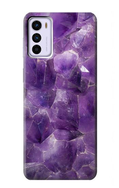 S3713 Purple Quartz Amethyst Graphic Printed Case For Motorola Moto G42