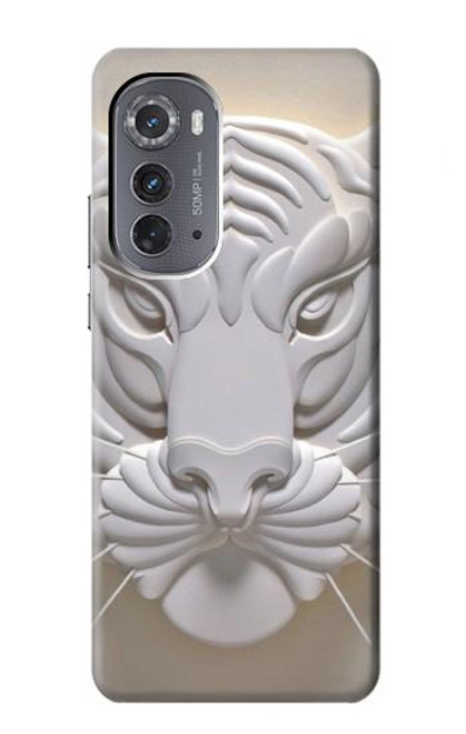 S0574 Tiger Carving Case For Motorola Edge (2022)