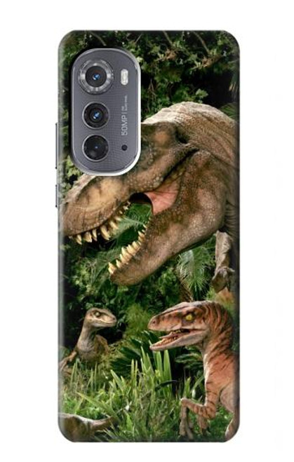 S1452 Trex Raptor Dinosaur Case For Motorola Edge (2022)