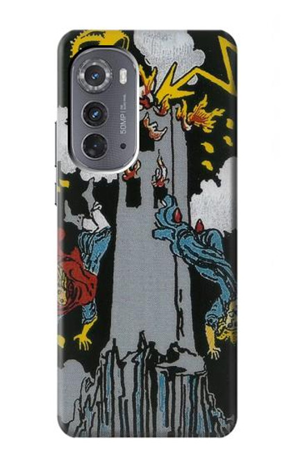 S3745 Tarot Card The Tower Case For Motorola Edge (2022)