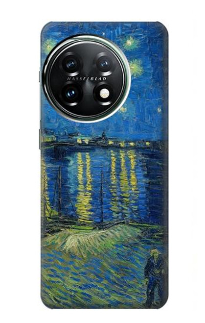 S3336 Van Gogh Starry Night Over the Rhone Case For OnePlus 11