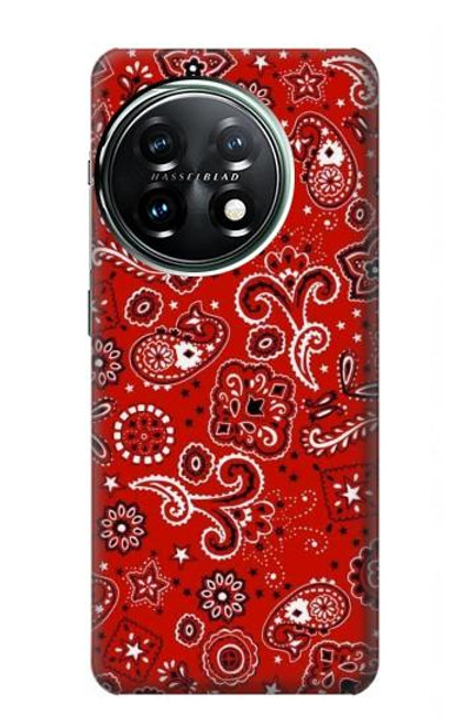 S3354 Red Classic Bandana Case For OnePlus 11