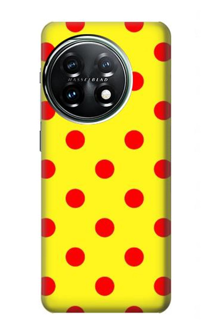 S3526 Red Spot Polka Dot Case For OnePlus 11