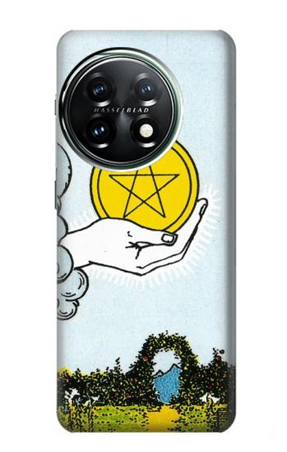 S3722 Tarot Card Ace of Pentacles Coins Case For OnePlus 11