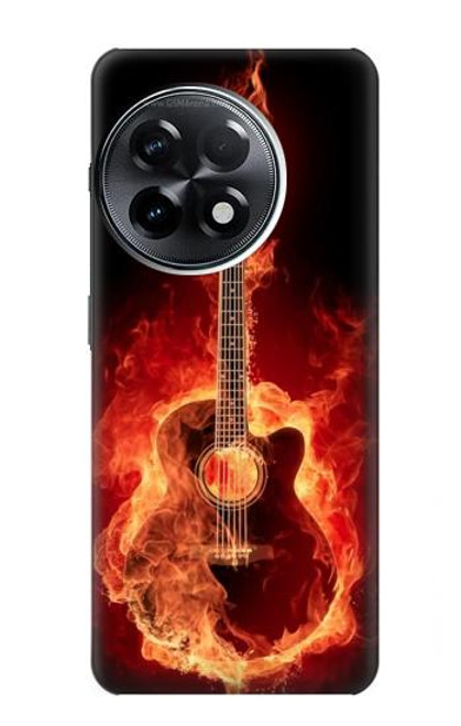 S0415 Fire Guitar Burn Case For OnePlus 11R