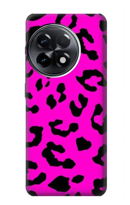 S1850 Pink Leopard Pattern Case For OnePlus 11R