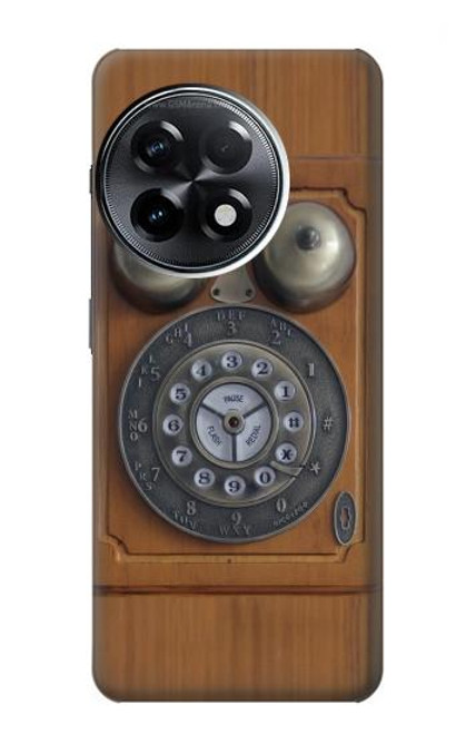 S3146 Antique Wall Retro Dial Phone Case For OnePlus 11R