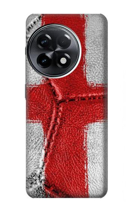 S3316 England Flag Vintage Football Graphic Case For OnePlus 11R