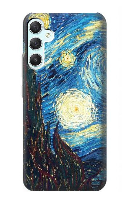 S0582 Van Gogh Starry Nights Case For Samsung Galaxy A34 5G