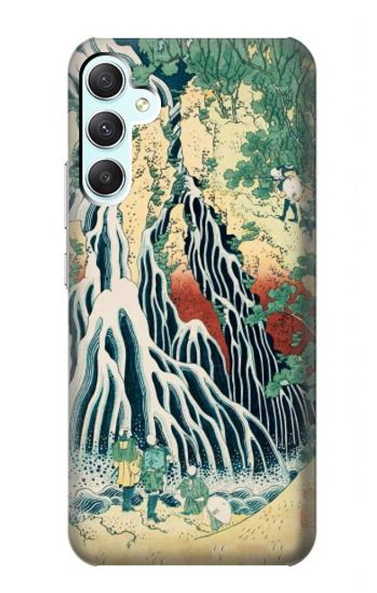 S2491 Hokusai Kirifuri Waterfall at Kurokami Case For Samsung Galaxy A34 5G