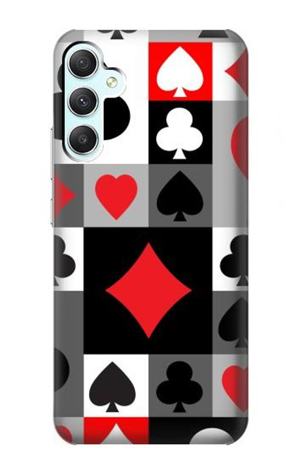 S3463 Poker Card Suit Case For Samsung Galaxy A34 5G