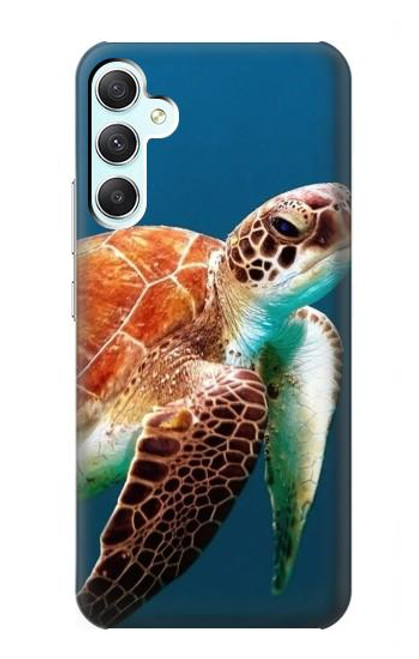 S3497 Green Sea Turtle Case For Samsung Galaxy A34 5G