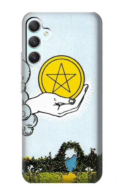 S3722 Tarot Card Ace of Pentacles Coins Case For Samsung Galaxy A34 5G