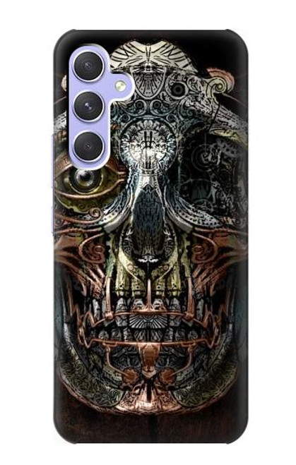 S1685 Steampunk Skull Head Case For Samsung Galaxy A54 5G