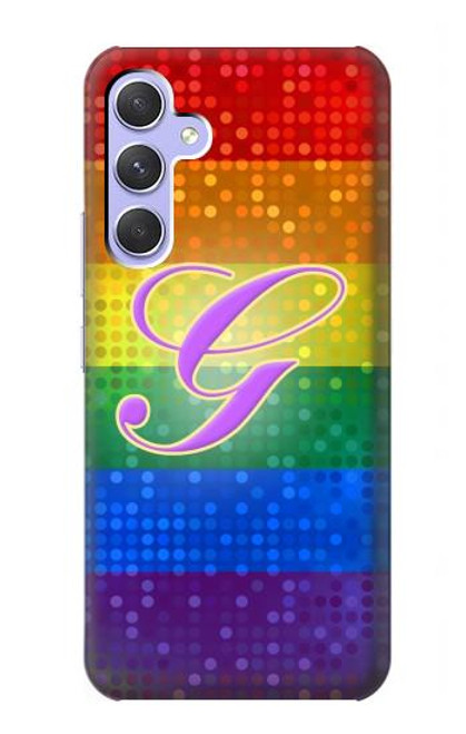 S2899 Rainbow LGBT Gay Pride Flag Case For Samsung Galaxy A54 5G
