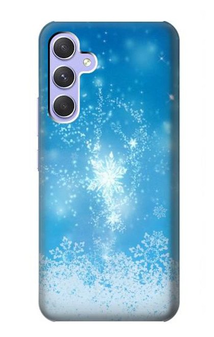 S2923 Frozen Snow Spell Magic Case For Samsung Galaxy A54 5G