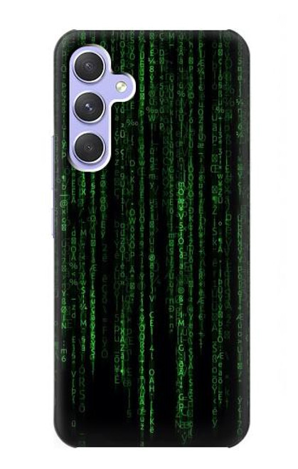 S3668 Binary Code Case For Samsung Galaxy A54 5G