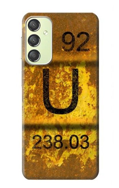 S2447 Nuclear Old Rusty Uranium Waste Barrel Case For Samsung Galaxy A24 4G