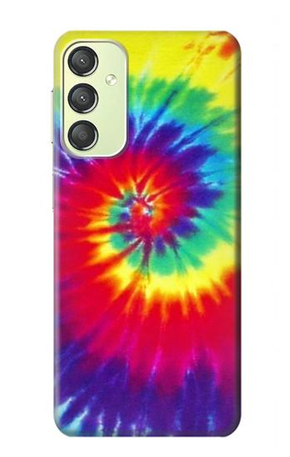 S2884 Tie Dye Swirl Color Case For Samsung Galaxy A24 4G