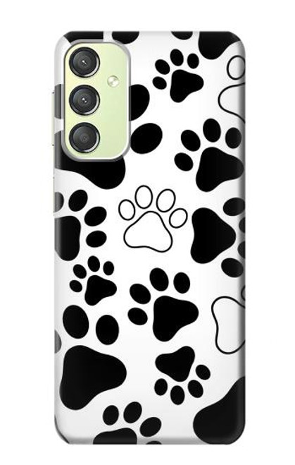 S2904 Dog Paw Prints Case For Samsung Galaxy A24 4G