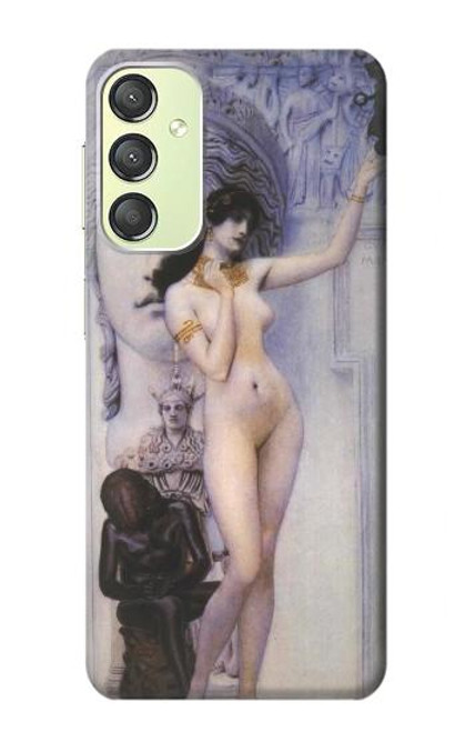 S3353 Gustav Klimt Allegory of Sculpture Case For Samsung Galaxy A24 4G