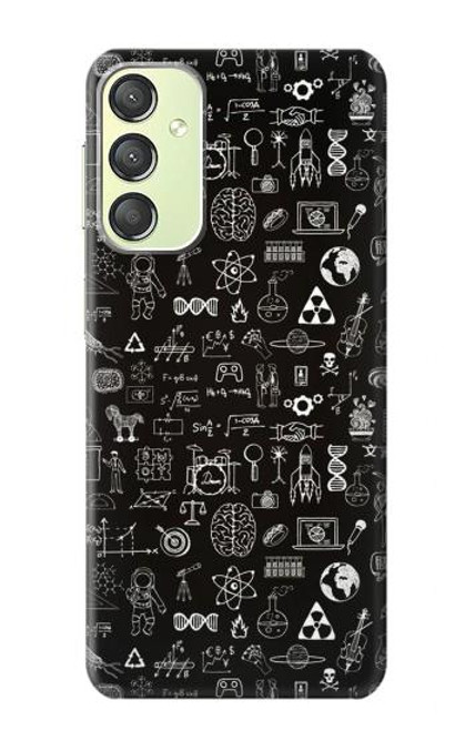 S3426 Blackboard Science Case For Samsung Galaxy A24 4G