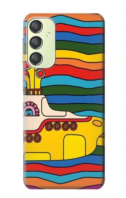 S3599 Hippie Submarine Case For Samsung Galaxy A24 4G