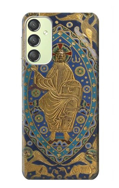 S3620 Book Cover Christ Majesty Case For Samsung Galaxy A24 4G