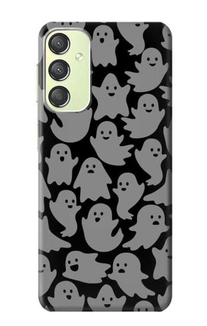 S3835 Cute Ghost Pattern Case For Samsung Galaxy A24 4G