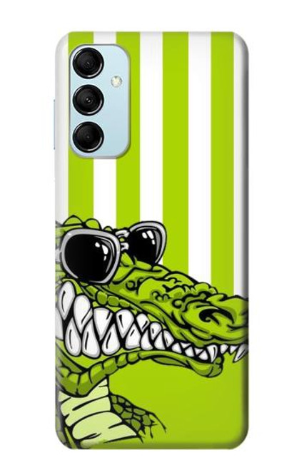 S2323 Funny Green Alligator Crocodile Case For Samsung Galaxy M14