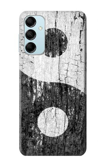 S2489 Yin Yang Wood Graphic Printed Case For Samsung Galaxy M14