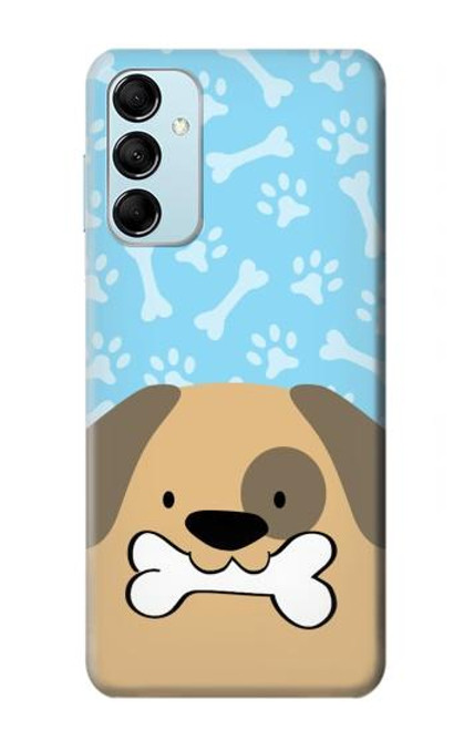 S2669 Cute Dog Paws Bones Cartoon Case For Samsung Galaxy M14