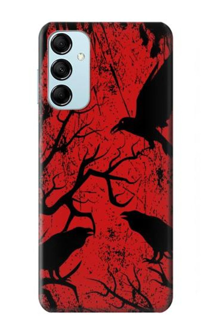 S3325 Crow Black Blood Tree Case For Samsung Galaxy M14