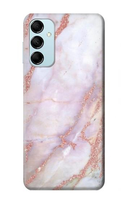 S3482 Soft Pink Marble Graphic Print Case For Samsung Galaxy M14
