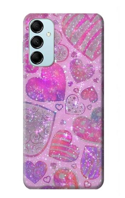 S3710 Pink Love Heart Case For Samsung Galaxy M14