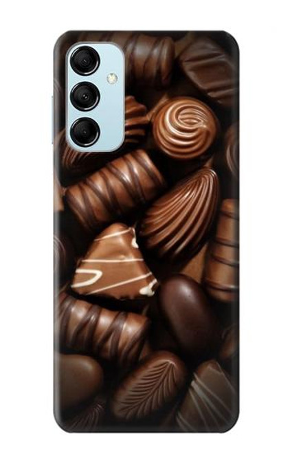 S3840 Dark Chocolate Milk Chocolate Lovers Case For Samsung Galaxy M14