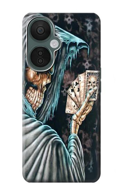 S0748 Grim Reaper Death Poker Case For OnePlus Nord CE 3 Lite, Nord N30 5G