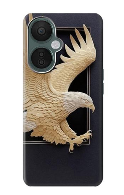 S1383 Paper Sculpture Eagle Case For OnePlus Nord CE 3 Lite, Nord N30 5G