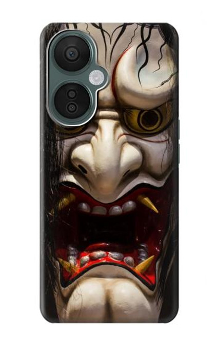 S2112 Hannya Demon Mask Case For OnePlus Nord CE 3 Lite, Nord N30 5G