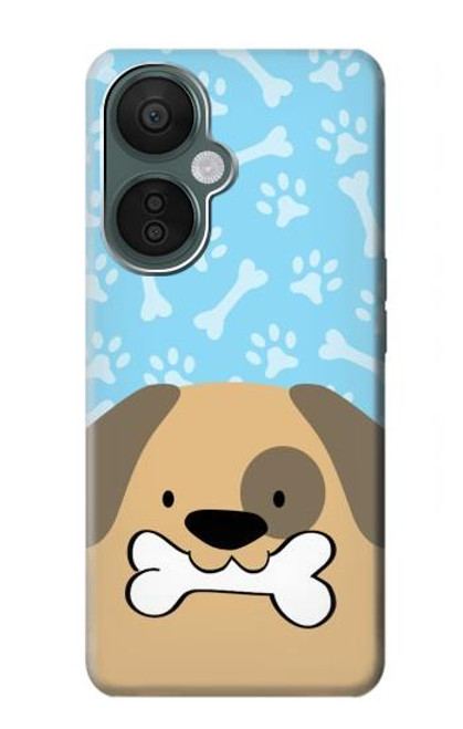 S2669 Cute Dog Paws Bones Cartoon Case For OnePlus Nord CE 3 Lite, Nord N30 5G