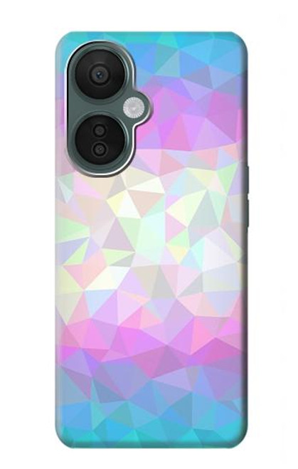 S3747 Trans Flag Polygon Case For OnePlus Nord CE 3 Lite, Nord N30 5G