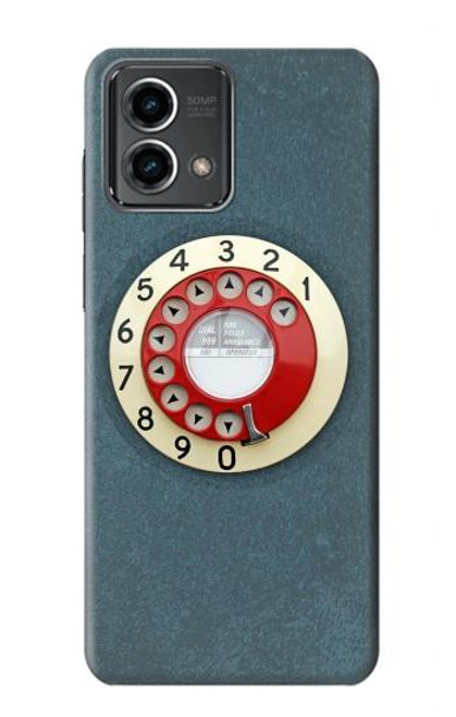 S1968 Rotary Dial Telephone Case For Motorola Moto G Stylus 5G (2023)