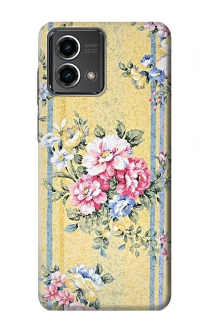 S2229 Vintage Flowers Case For Motorola Moto G Stylus 5G (2023)