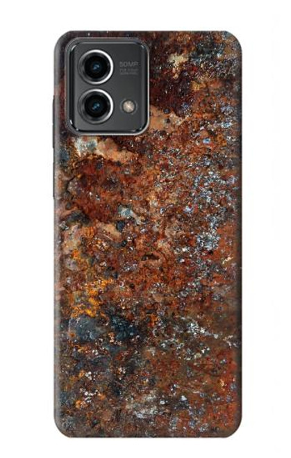 S2714 Rust Steel Texture Graphic Printed Case For Motorola Moto G Stylus 5G (2023)