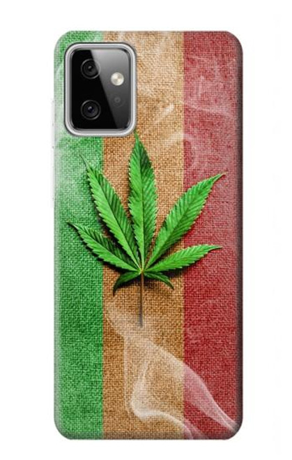 S2109 Smoke Reggae Rasta Flag Case For Motorola Moto G Power (2023) 5G