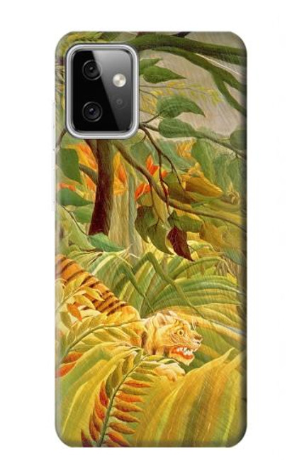 S3344 Henri Rousseau Tiger in a Tropical Storm Case For Motorola Moto G Power (2023) 5G