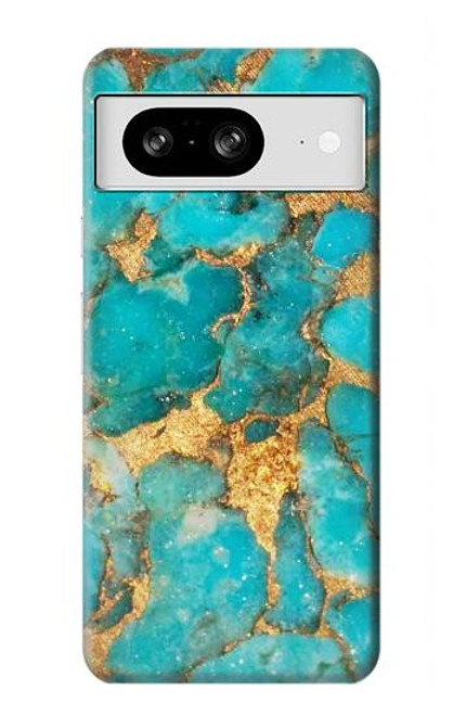 S2906 Aqua Turquoise Stone Case For Google Pixel 8