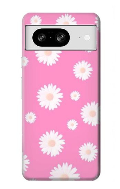 S3500 Pink Floral Pattern Case For Google Pixel 8