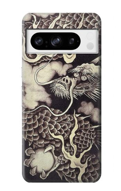 S2719 Japan Painting Dragon Case For Google Pixel 8 pro