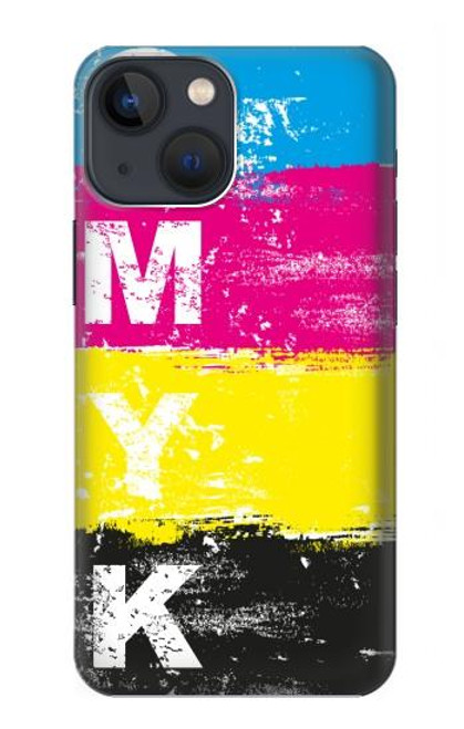 S3930 Cyan Magenta Yellow Key Case For iPhone 14